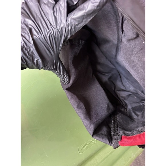 Jordan Red Black Backpack School Travel Gym Bag Jumpman - Picture 5 of 6